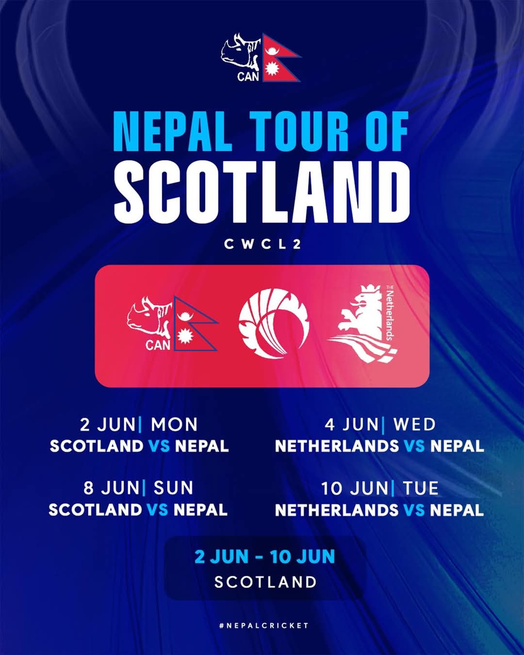 Nepal Cricket Fights for Glory in Scotland Under New Coach!