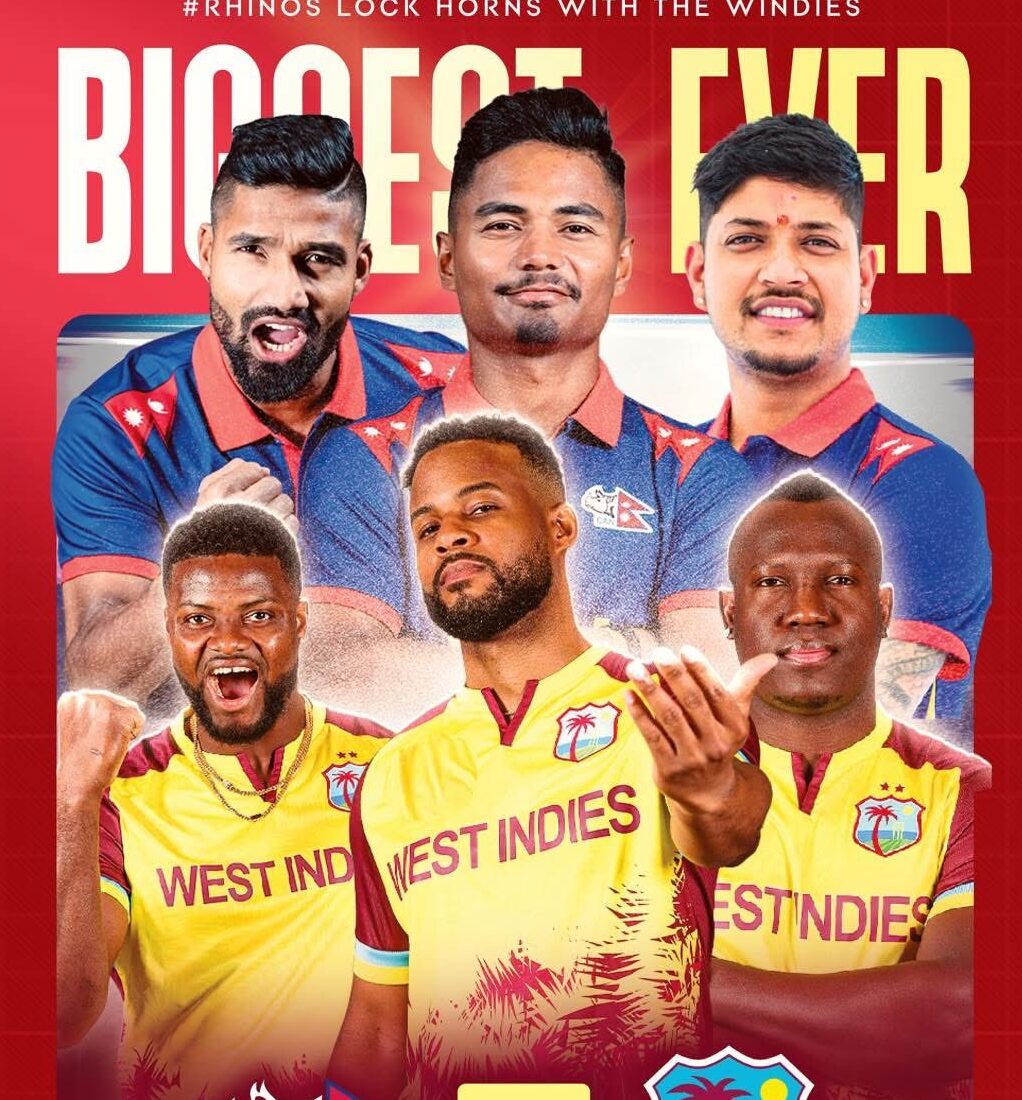 Nepal vs West Indies T20I Series 2025 in Sharjah
