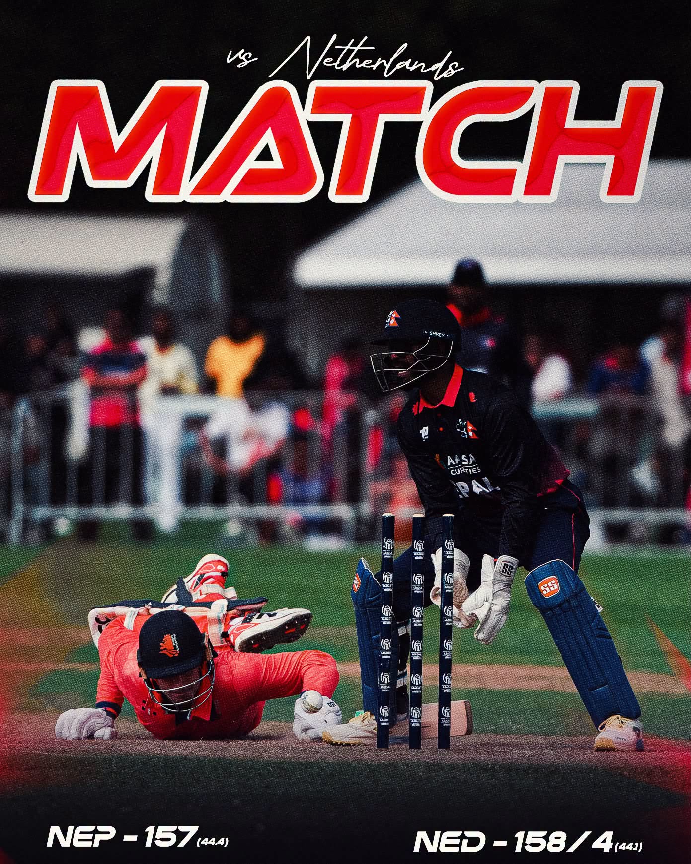 Netherlands Beat Nepal by Six Wickets: ICC World Cup League 2