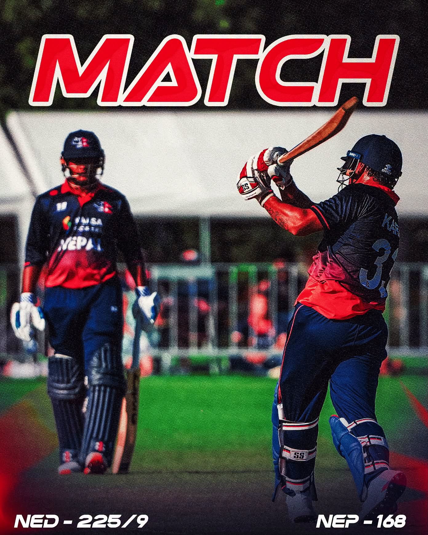 Netherlands Beat Nepal by 57 Runs in Utrecht