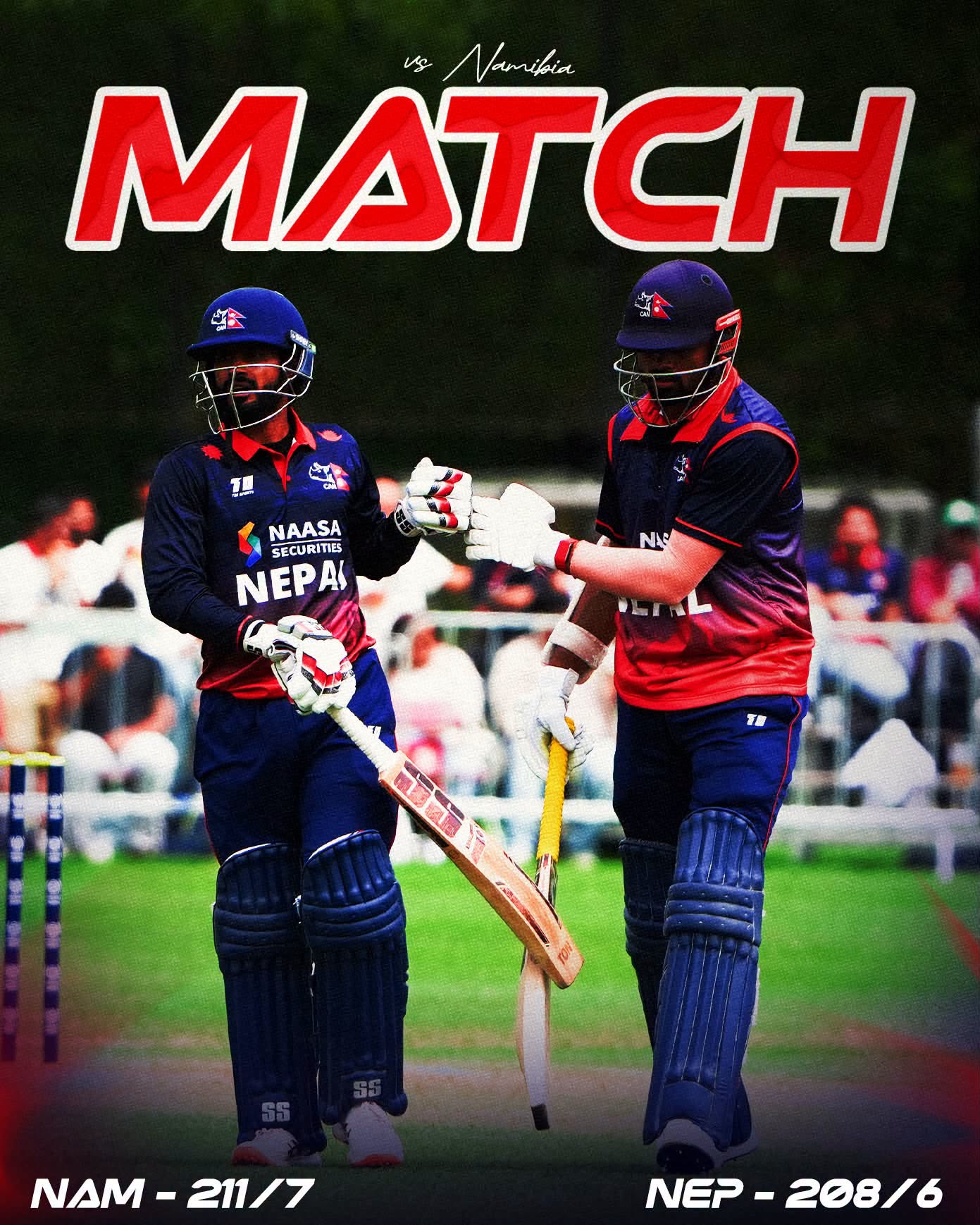 Nepal Fall Three Runs Short Against Namibia Despite Karan KC’s Five-Wicket Haul